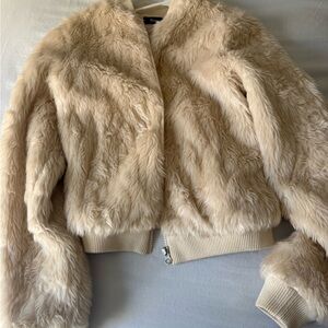 Original Retro Brand Cream Teddy Jacket